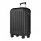 Set valize Bruno Galactic Black - 4 dimensiuni, ABS, roți detașabile, lacăt cu cifru