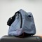 Geantă Fly 40x30x20 Velvet Arctic Blue - bagaj gratuit la Wizz Air, FlyOne, HiSky