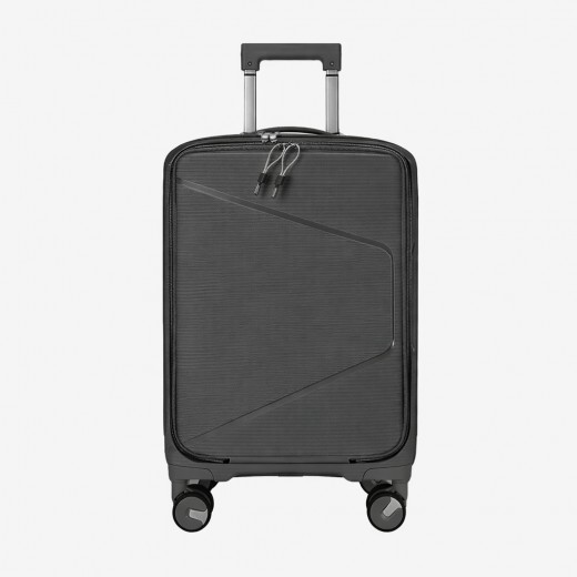 Valiză Fly S Anthracite Front Pocket Resigilat