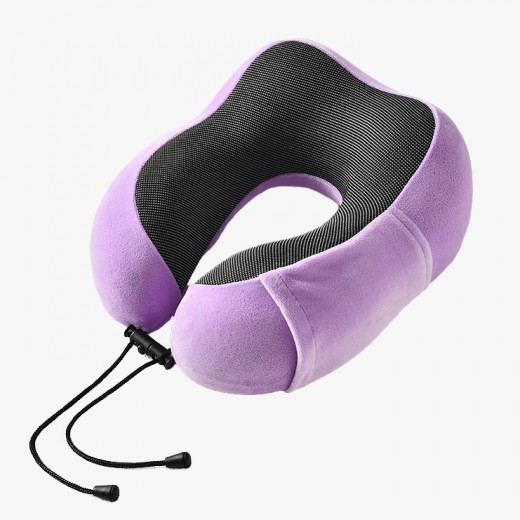 Pernă pentru gât NeoFly Violet