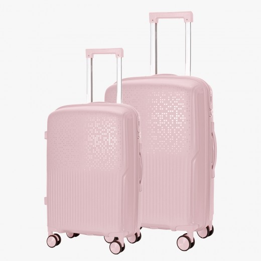Set de Valize Pixel S-M Candy Pink