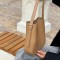 Geantă Amanda Toffee din piele ecologică cu accesorii - stil compact și practic