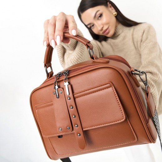 Geantă Emily Dark Caramel
