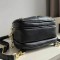 Rucsac Sandy Black 2 în 1 din piele ecologică cu ieșire pentru căști
