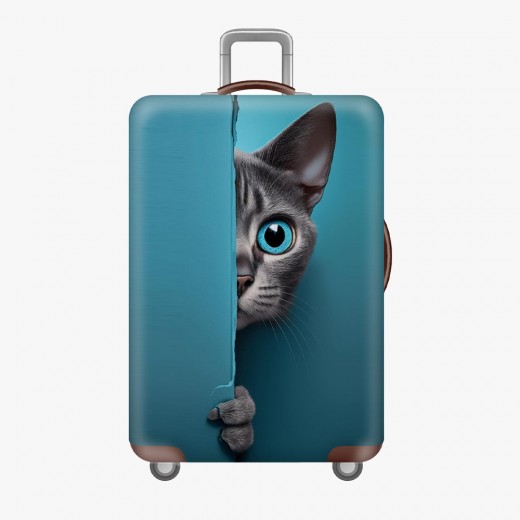Husa pentru valiza Emerald Cat marimea M