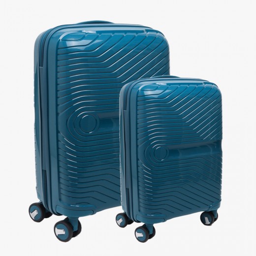 Set de Valize Poly S-XL Storm Blue